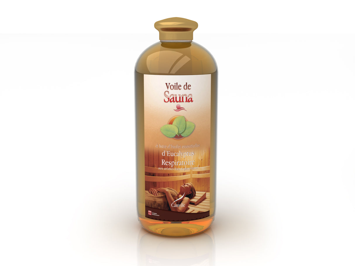 Voile de Sauna Huiles Essentielles d'Eucalyptus 1 L - CAMYLLE