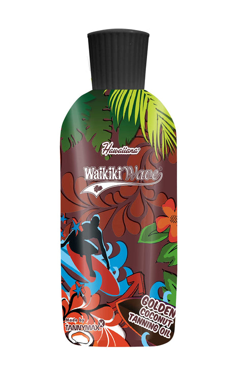 Waikiki Wave Hawaiiana Huile de Bronzage Golden Tanning Oil Lotion 200 ml TANNYMAXX