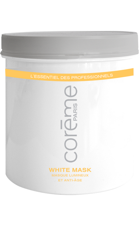 "White Mask" Masque Crème Eclaircissant et Anti âge Pot 250 ml