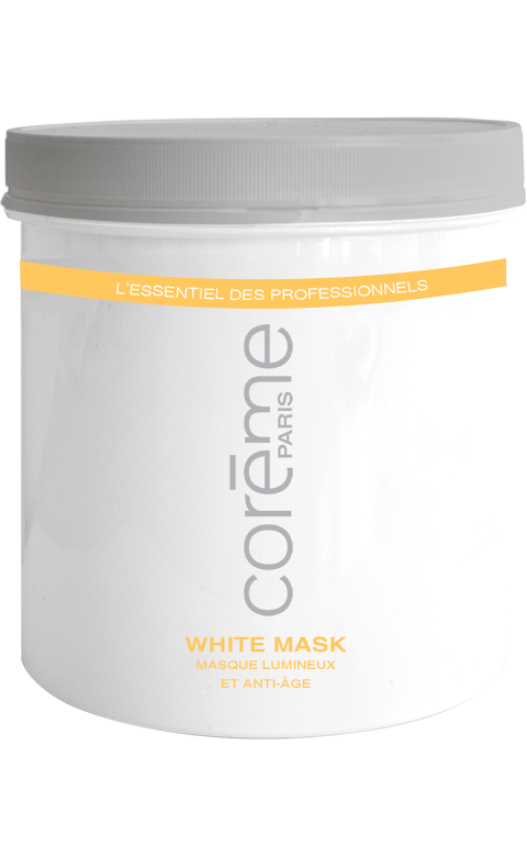 "White Mask" Masque Crème Eclaircissant et Anti âge Pot 250 ml